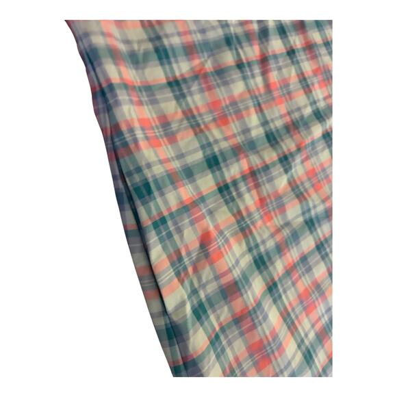 RNWK Renwick Sport Golf Performance Madras Polo Dress NWT Size L Retail $125 - Picture 3 of 9